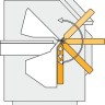 листогиб RAS TURBObend - траектория движения гибочной балки